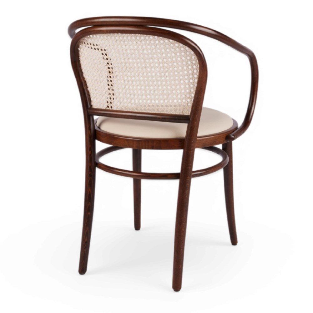 Oscar Hazeran Sırt Minderli Oturum Thonet Sandalye