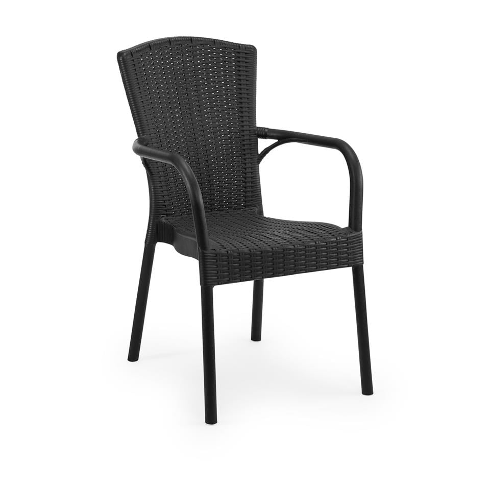 Royal Rattan Polipropilen Sandalye - Bahçe, Balkon, Kafe, Restoran İçin