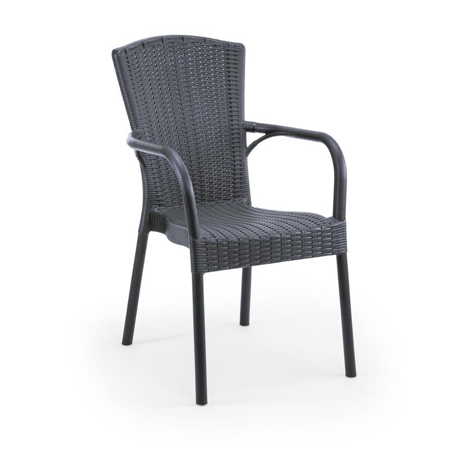 Royal Rattan Polipropilen Sandalye - Bahçe, Balkon, Kafe, Restoran İçin