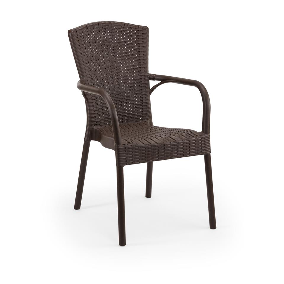 Royal Rattan Polipropilen Sandalye - Bahçe, Balkon, Kafe, Restoran İçin