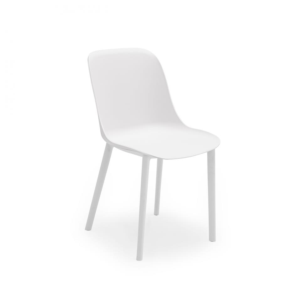 Shell-P Polipropilen Sandalye - Bahçe, Balkon, Kafe, Restoran İçin