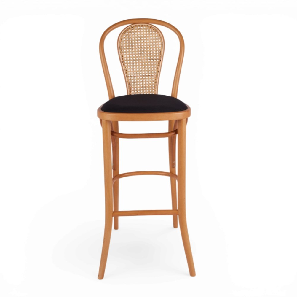 Jessica  Minderli Hazeran Sırt Thonet Bar Sandalyesi