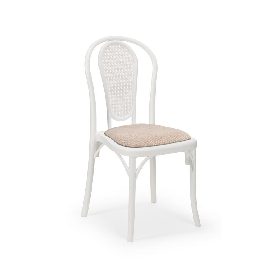 Sozo-C Pad Döşemeli Polipropilen Sandalye - Bahçe, Balkon, Kafe, Restoran İçin