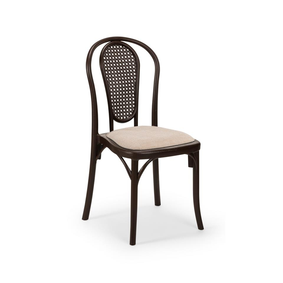 Sozo-C Pad Döşemeli Polipropilen Sandalye - Bahçe, Balkon, Kafe, Restoran İçin