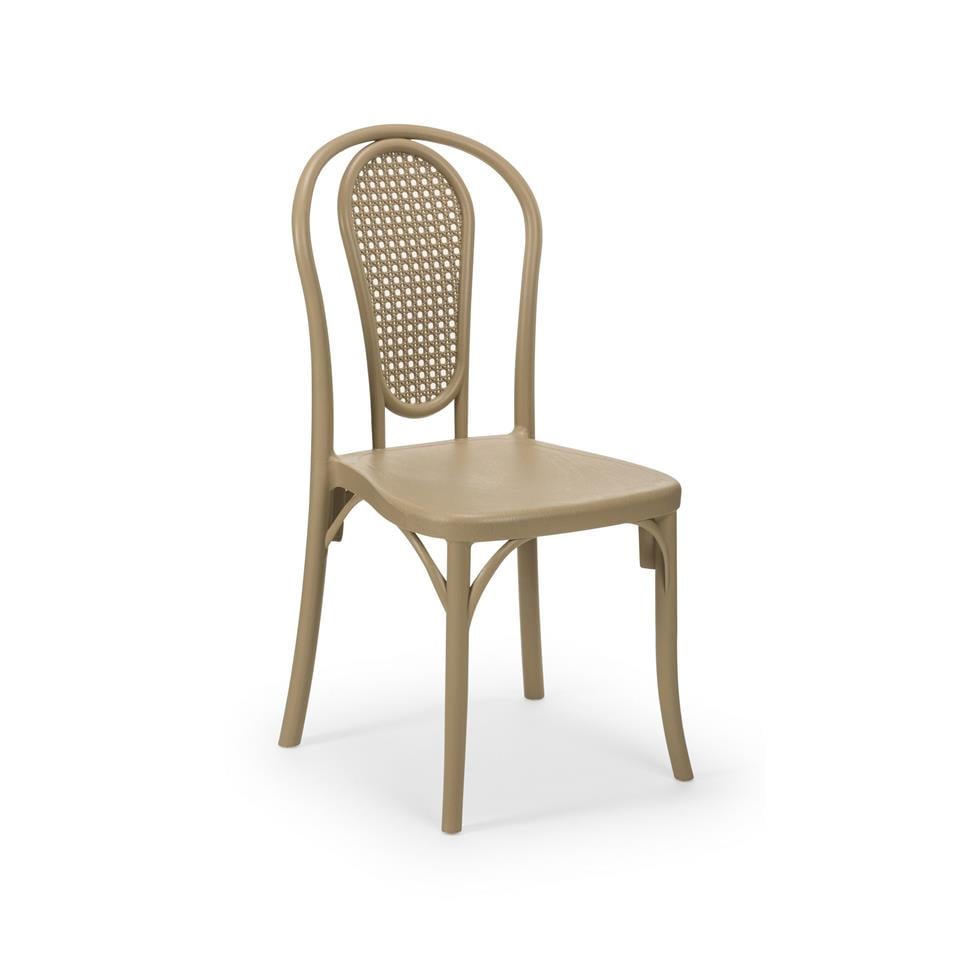 Sozo-C Polipropilen Sandalye - Bahçe, Balkon, Kafe, Restoran İçin
