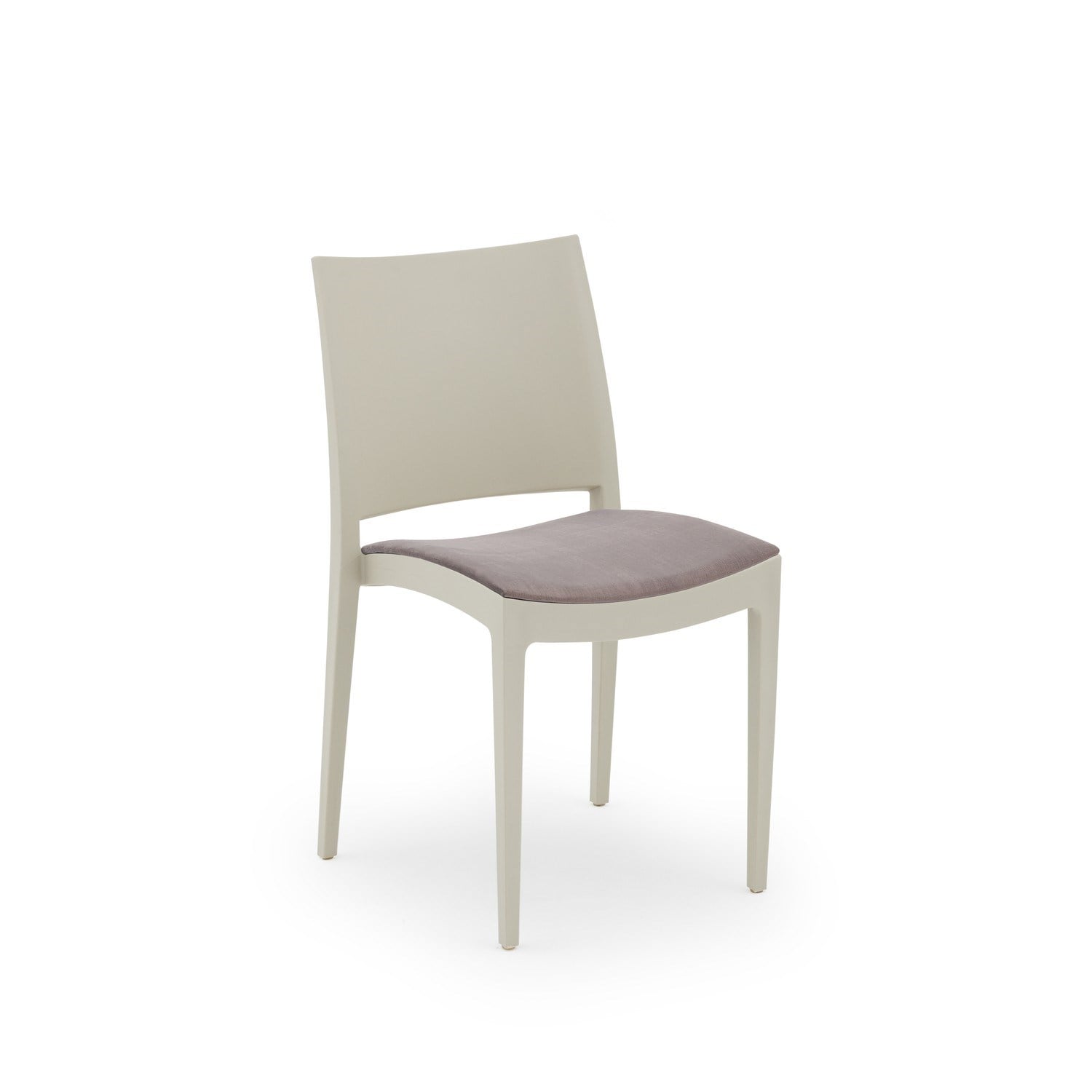 Specto Pad Döşemeli Polipropilen Sandalye - Bahçe, Balkon, Kafe, Restoran İçin