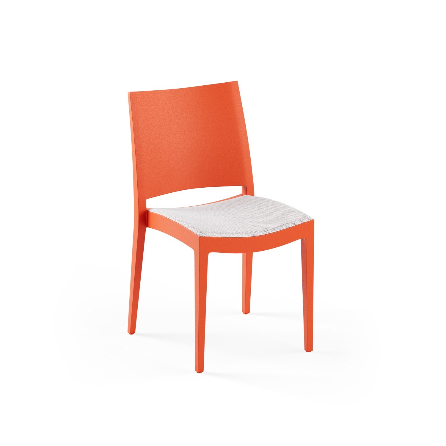 Specto Pad Döşemeli Polipropilen Sandalye - Bahçe, Balkon, Kafe, Restoran İçin