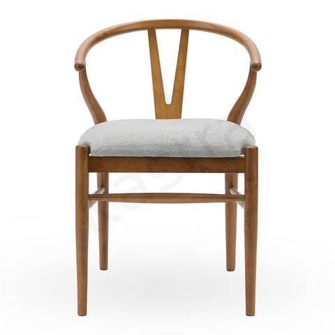 Wishbone Minderli Sandalye - Ceviz