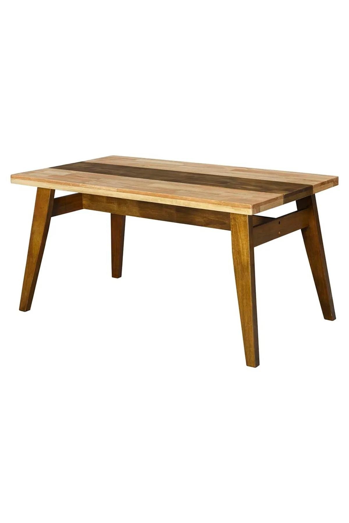 Kastra Ahşap Mutfak Masa & Bench & 2 Sandalye Takımı 