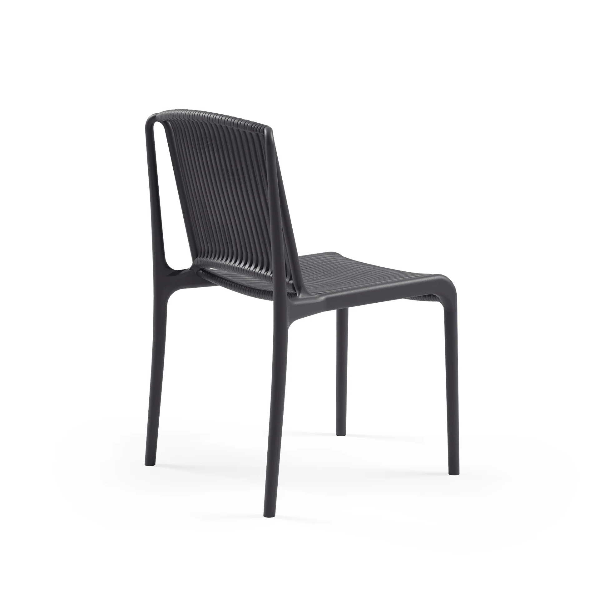 Kastra Bahçe Balkon Takımı (Moon Katlanır Masa Ø60 cm + Nes Sandalye) 