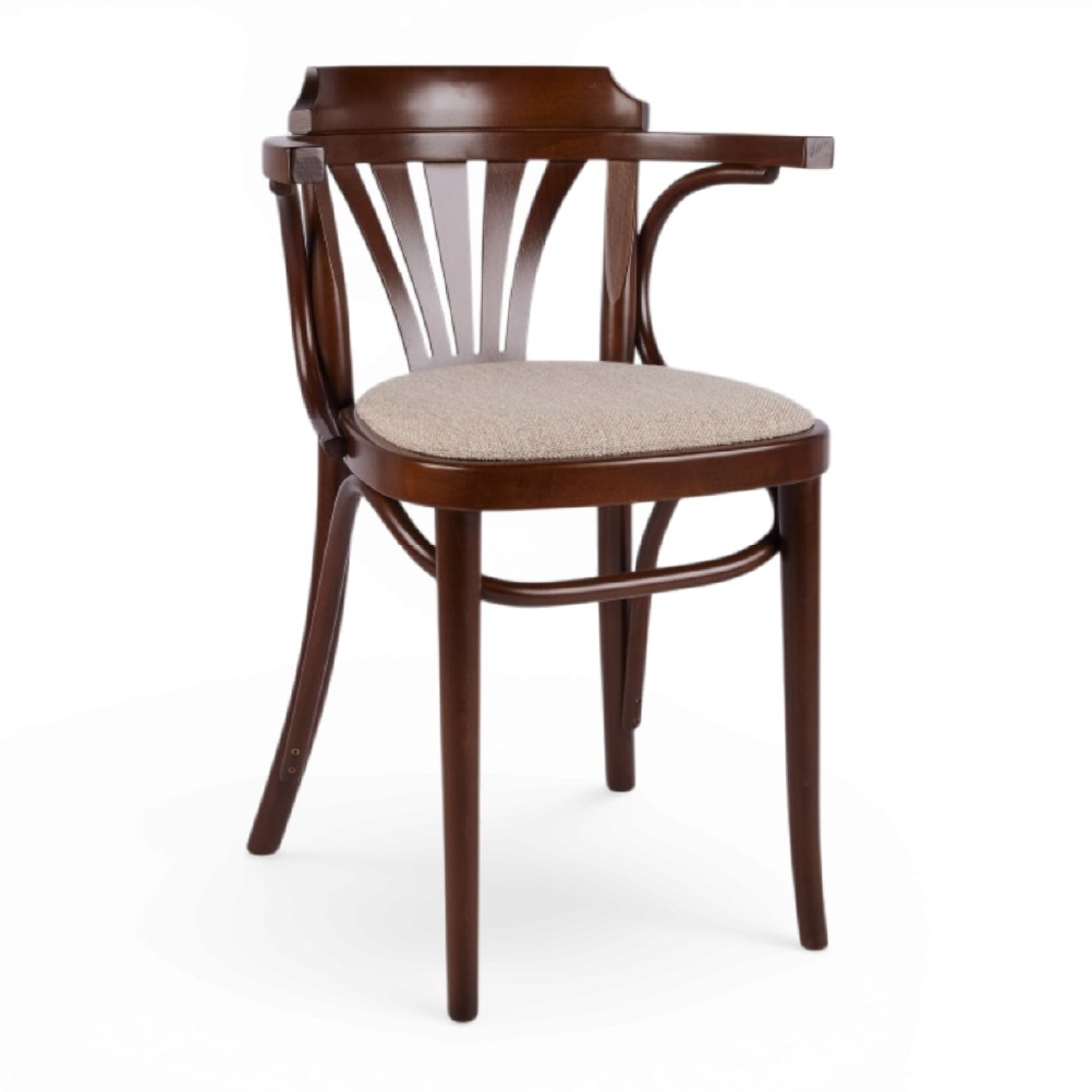 Kastra Fraye Minderli Thonet Kollu Sandalye 