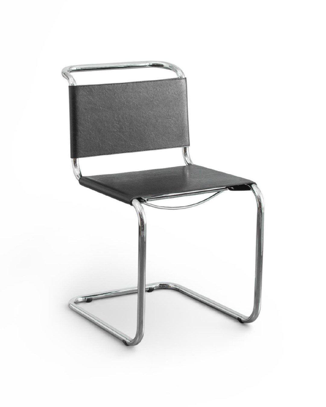 Kastra Marcel Breuer Deri Döşeme Metal Sandalye 