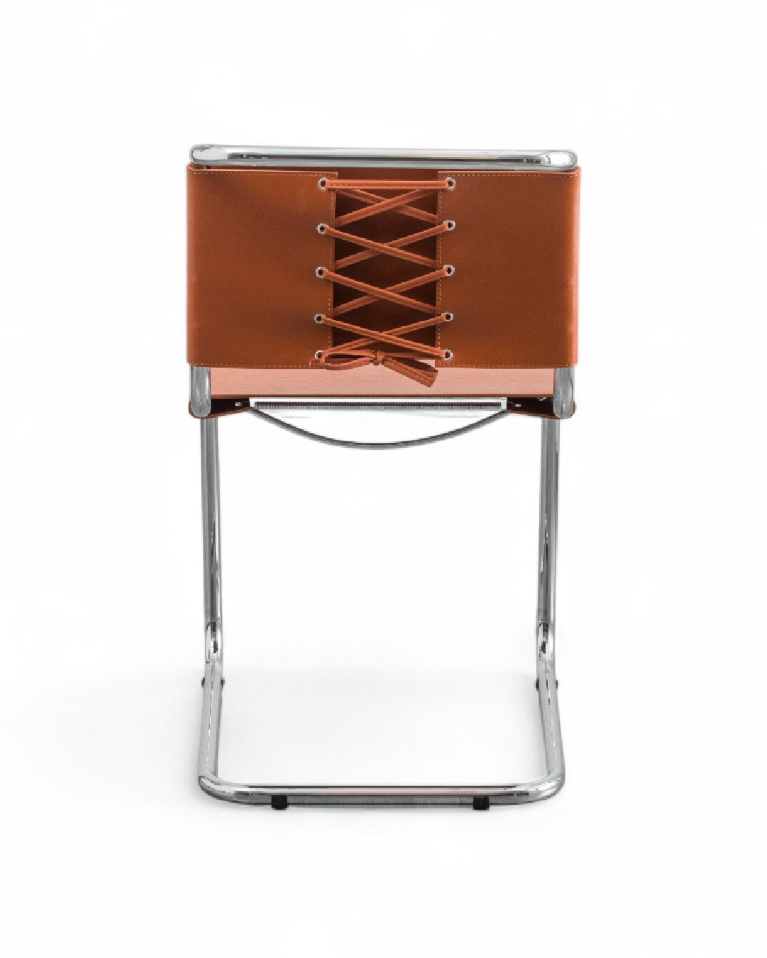 Kastra Marcel Breuer Deri Döşeme Metal Sandalye 