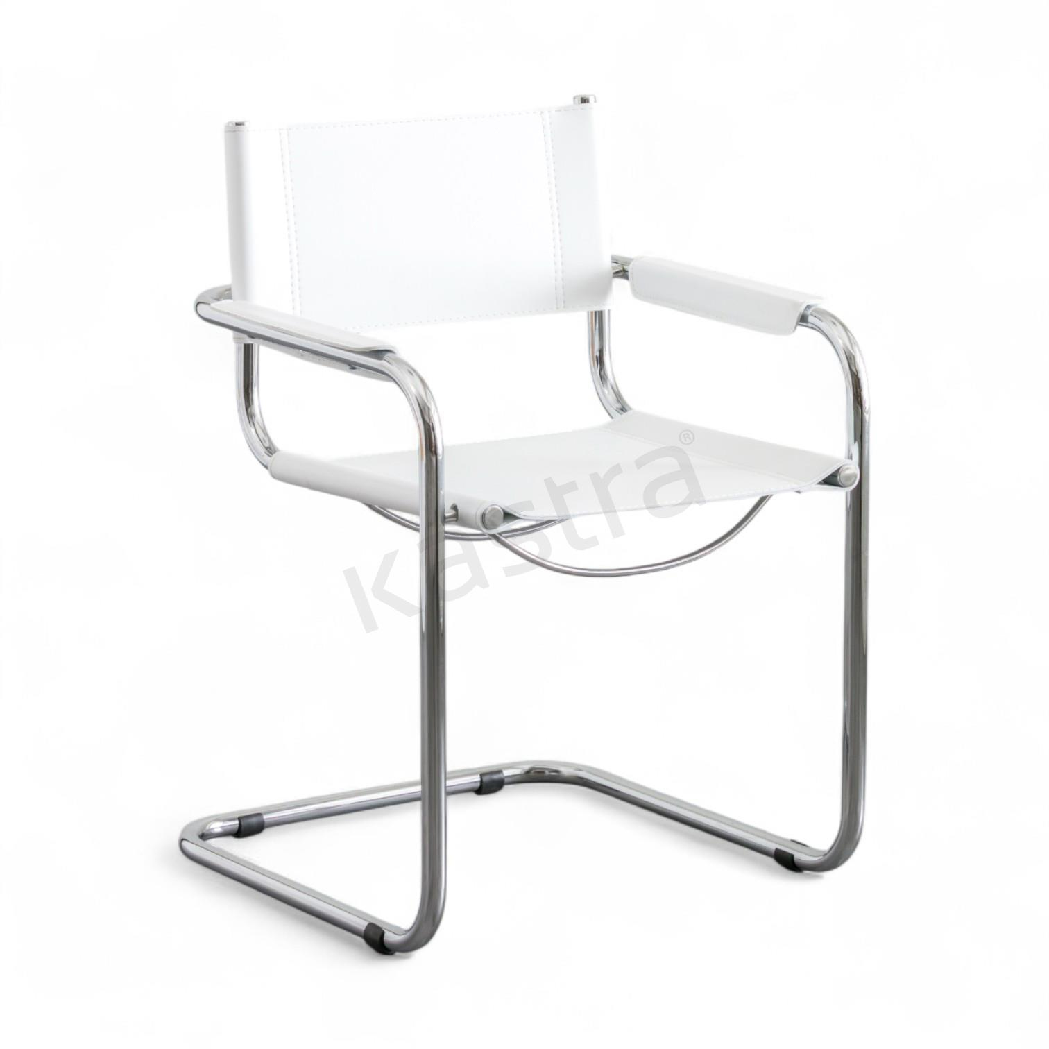 Kastra Mart Stam S34 Metal Deri Sandalye 