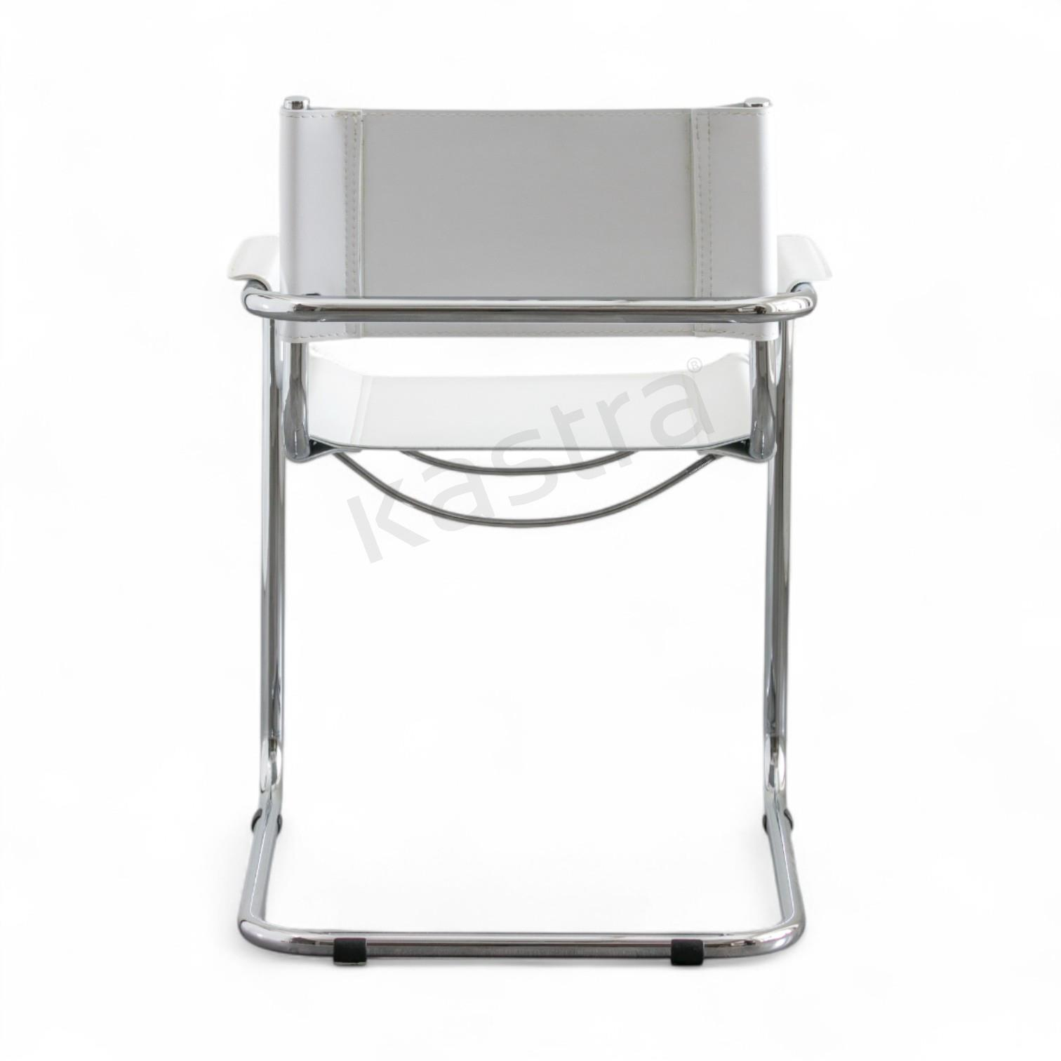 Kastra Mart Stam S34 Metal Deri Sandalye 