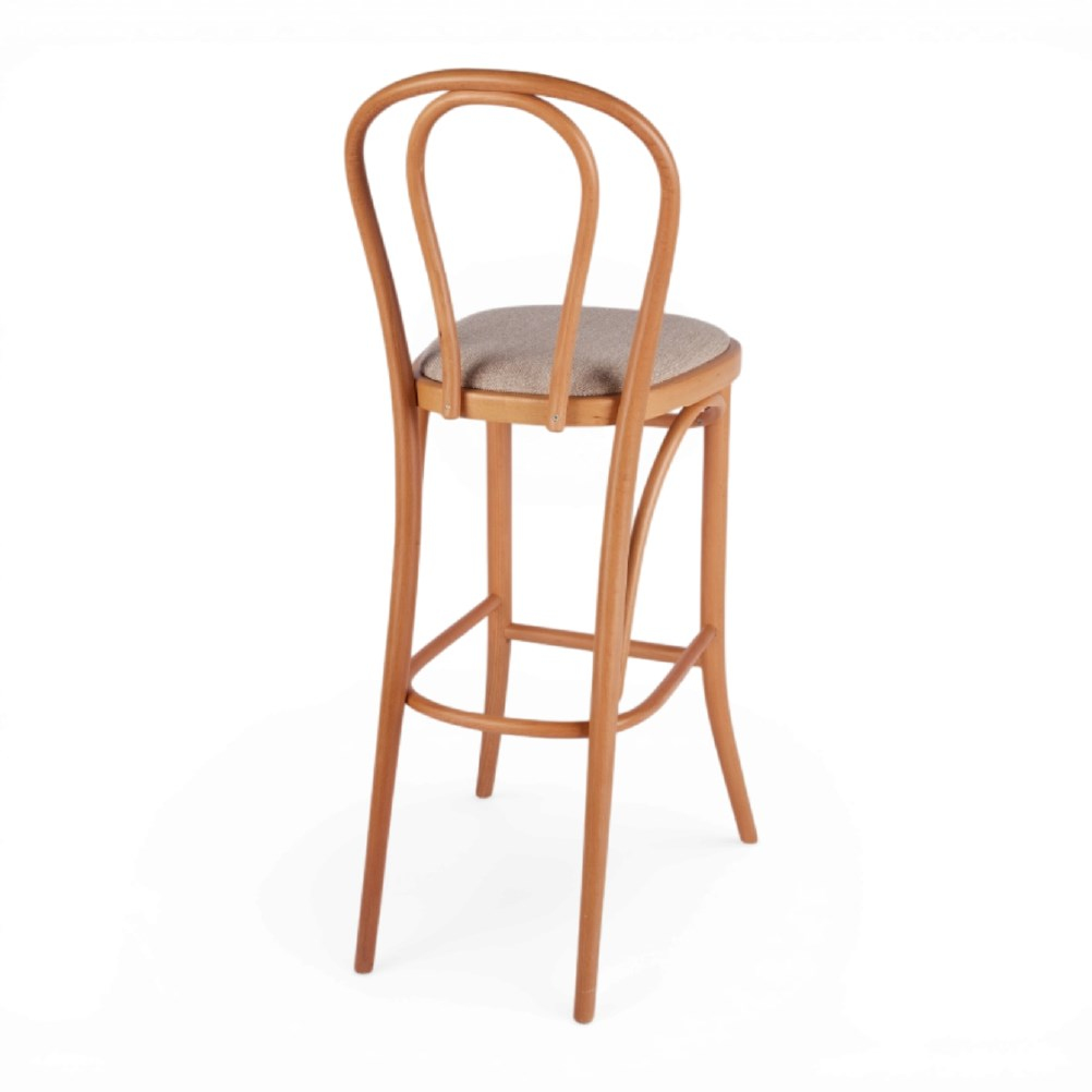 Kastra Sofya Minderli Thonet Bar Sandalyesi 