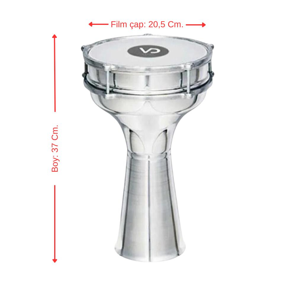 4 Numara Alüminyum Darbuka