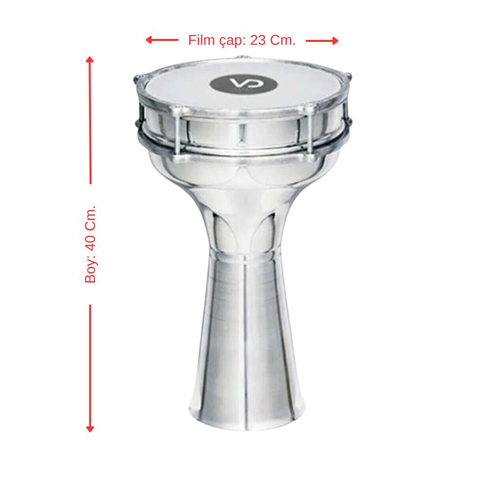 5 Numara Alüminyum Darbuka