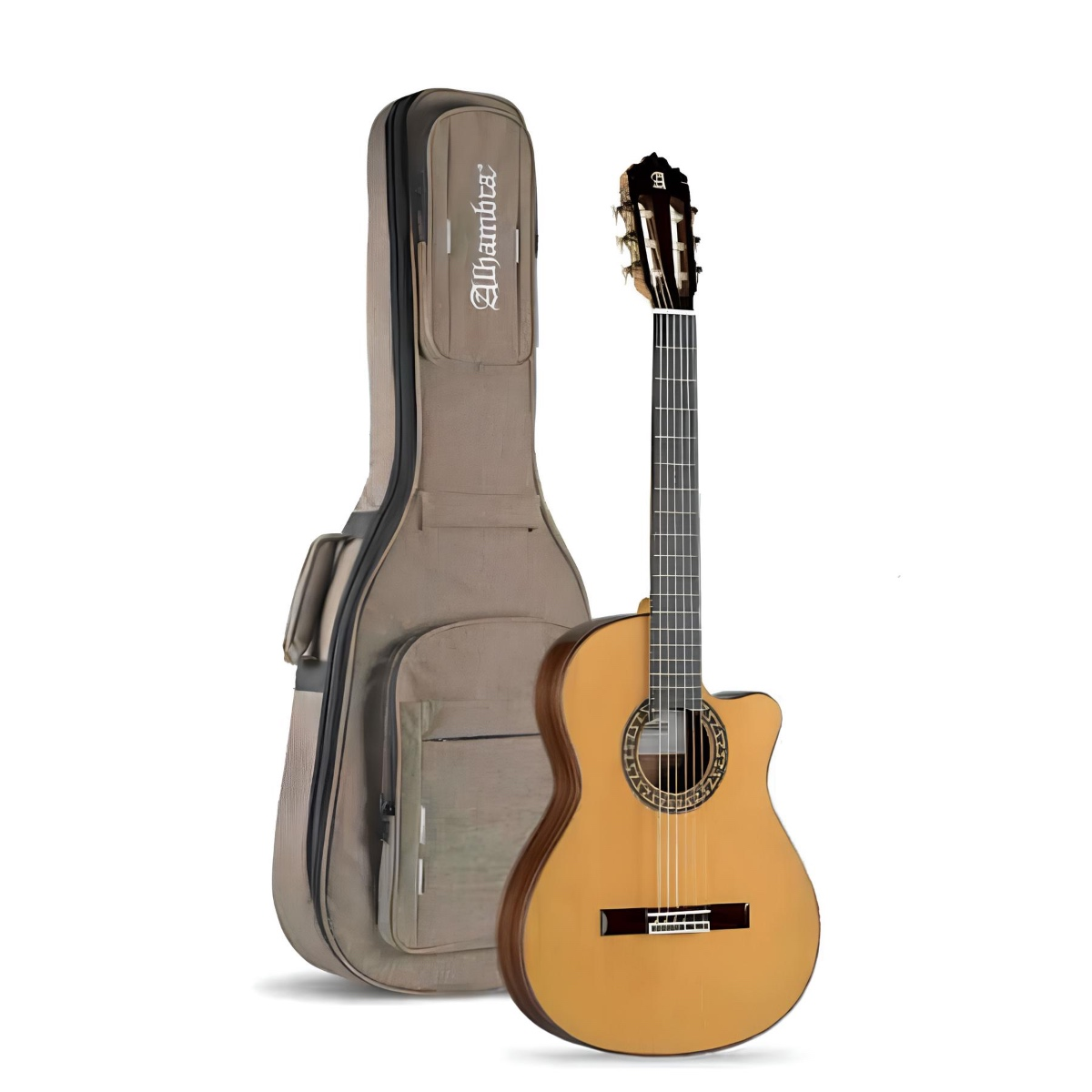 Alhambra 5P CT/E1 Cutaway Elektro Klasik Gitar