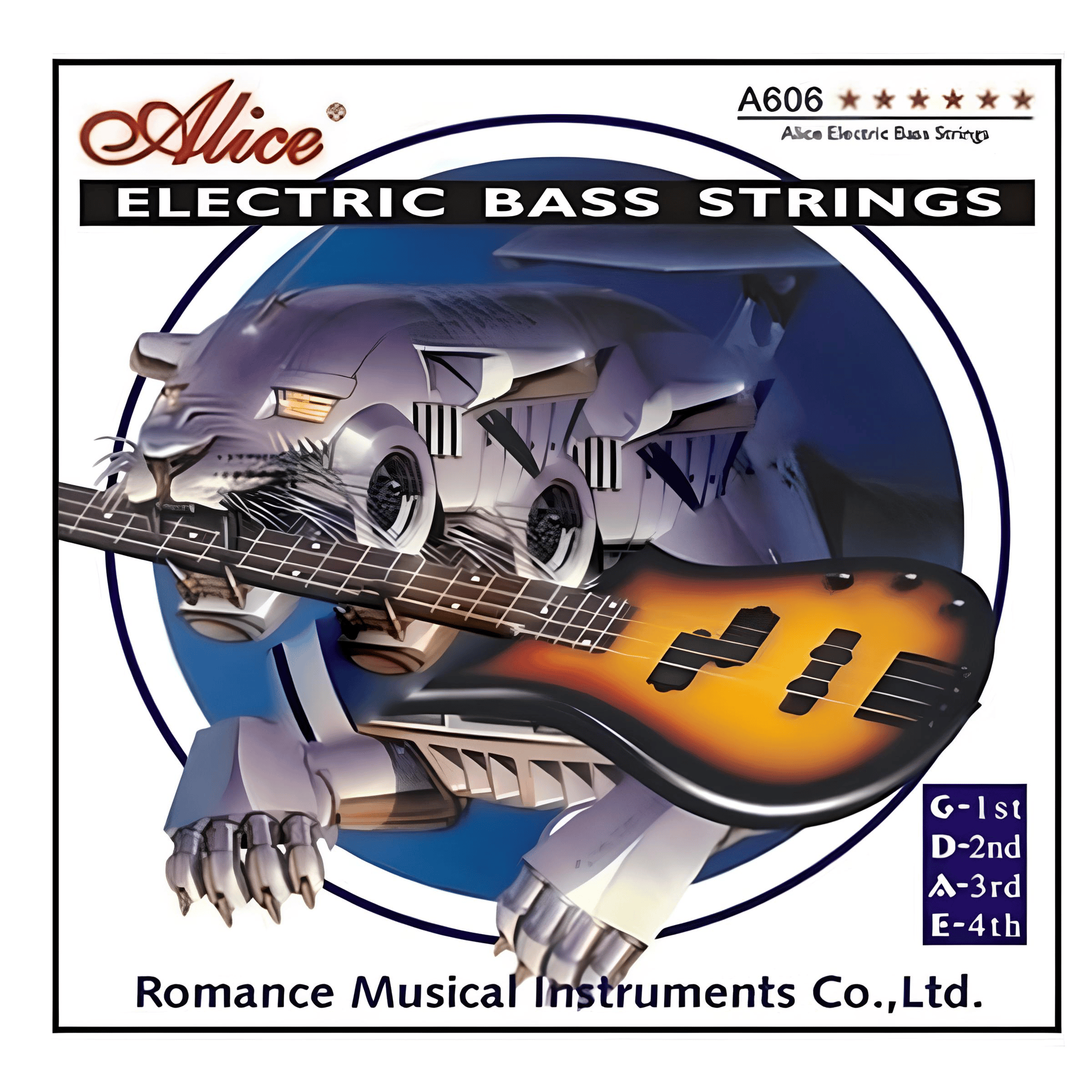 Alice Bass Gitar Teli - 4 Telli MEDİUM A606