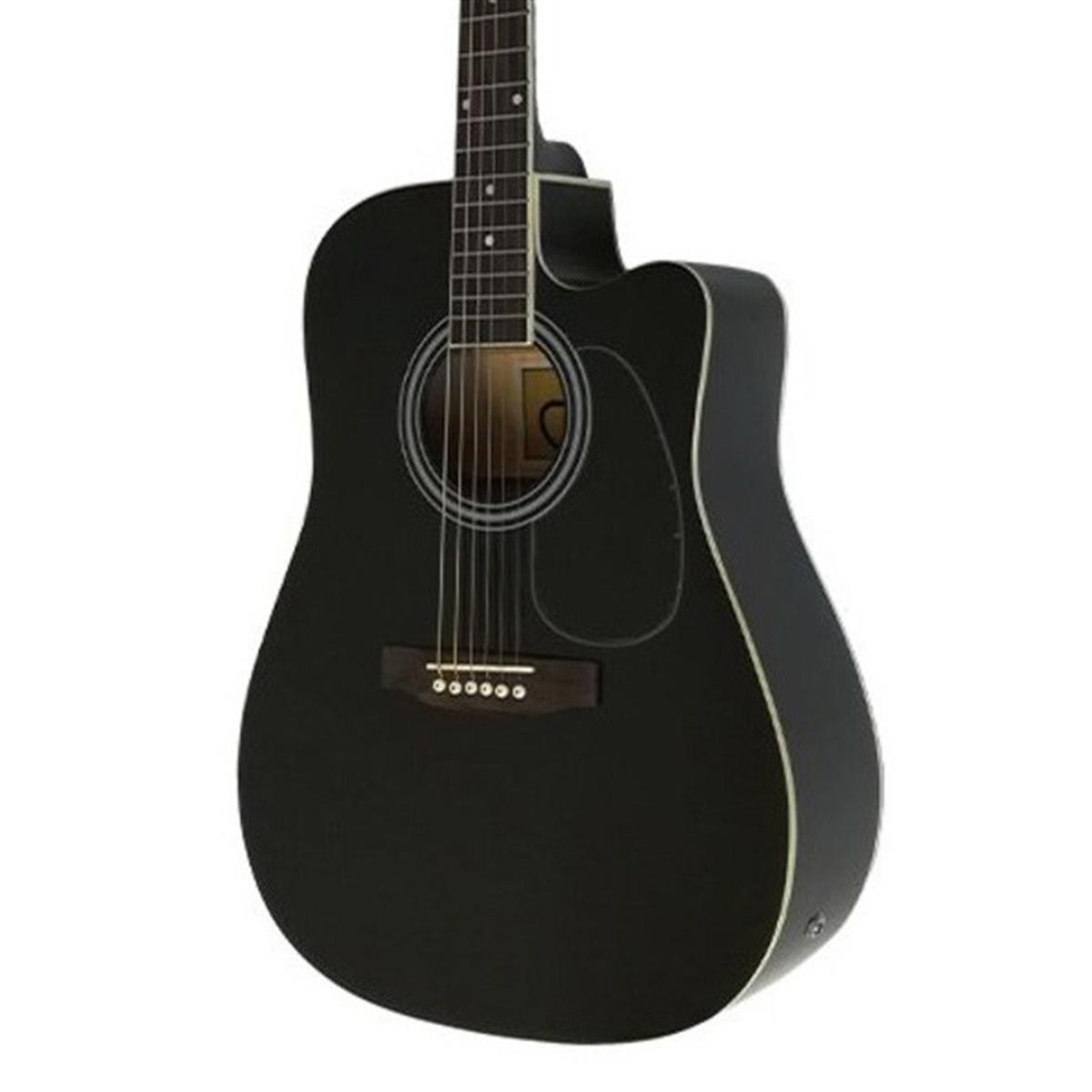 Almira F650N-BKC Siyah Elektro Akustik Gitar