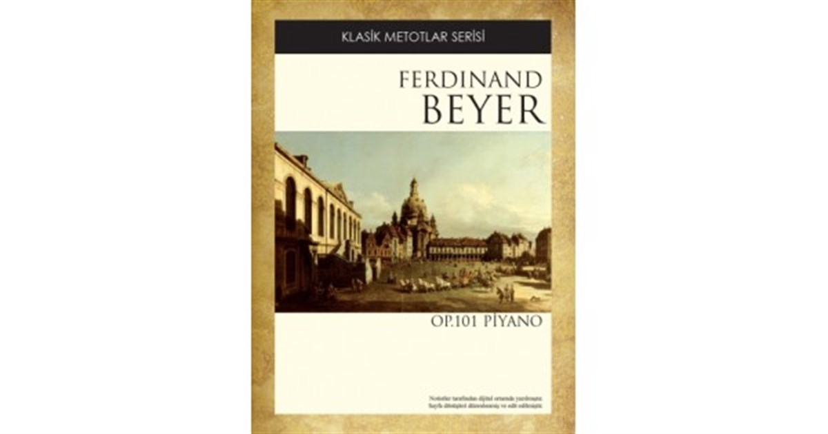 BEYER OP.101 PİYANO METODU GÜNCEL BASKI