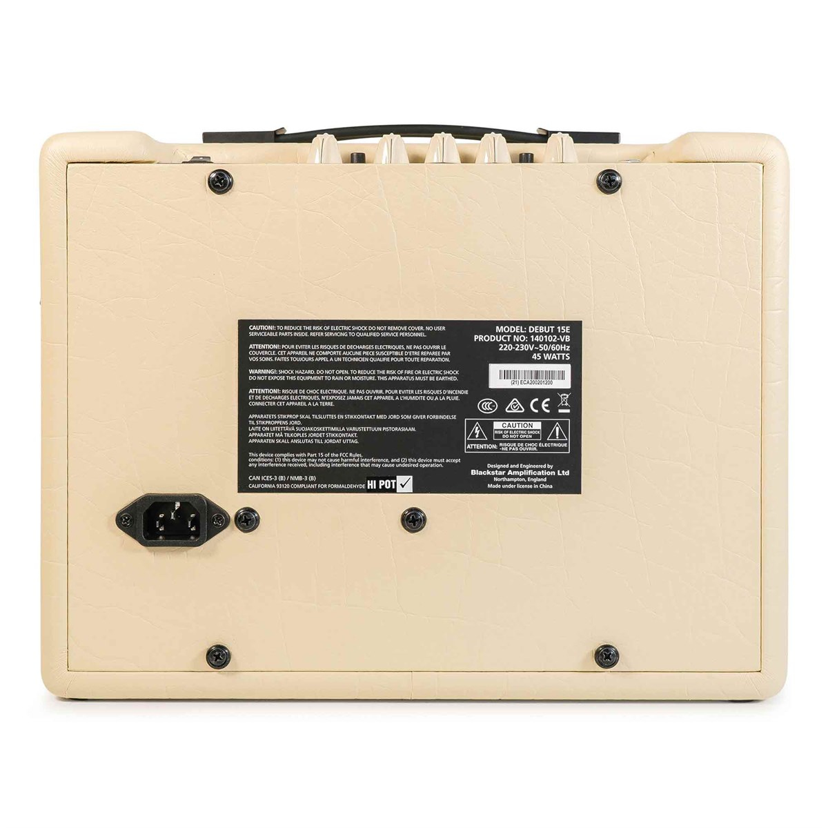 Blackstar Debut 15e Combo Elektro Gitar Amfisi (Cream)