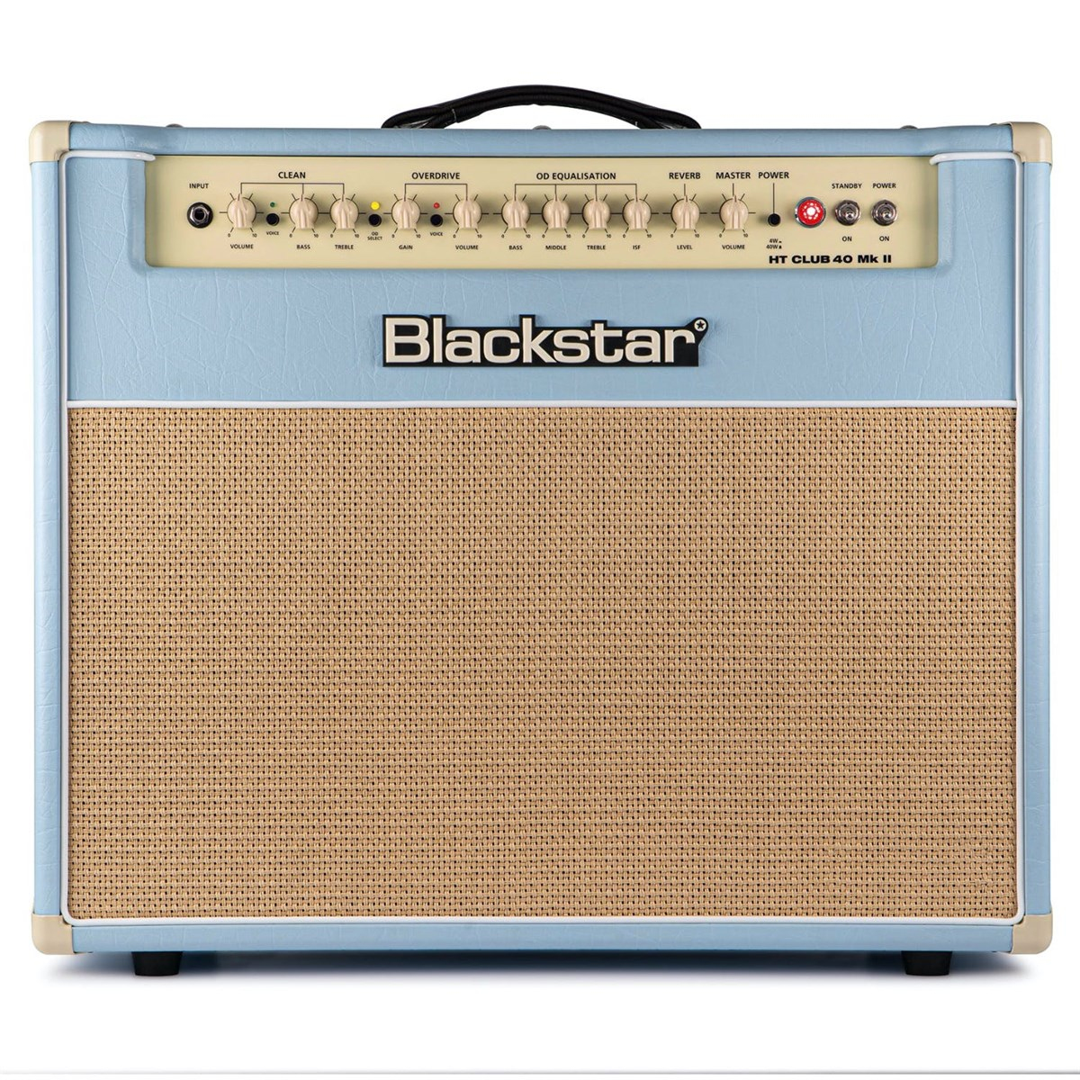 Blackstar HT Club 40 Mark II 12 Inch 40-Wtt Tube Combo Amp (Black & Blue Edition)