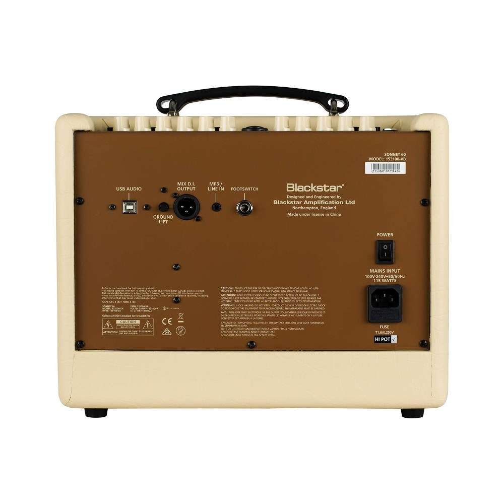 Blackstar Sonnet 60 6.5'' 60 Watt Akustik Combo Amfi (Blonde)