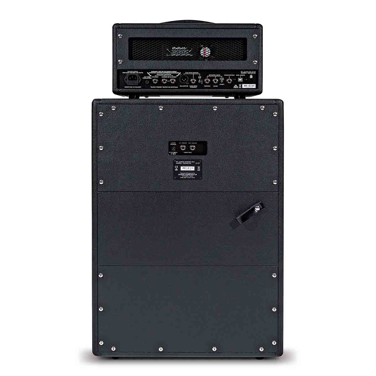 Blackstar St. James 50-Watt Tube Head ve St. James 2 x 12-inch Kabin Bundle (Siyah)