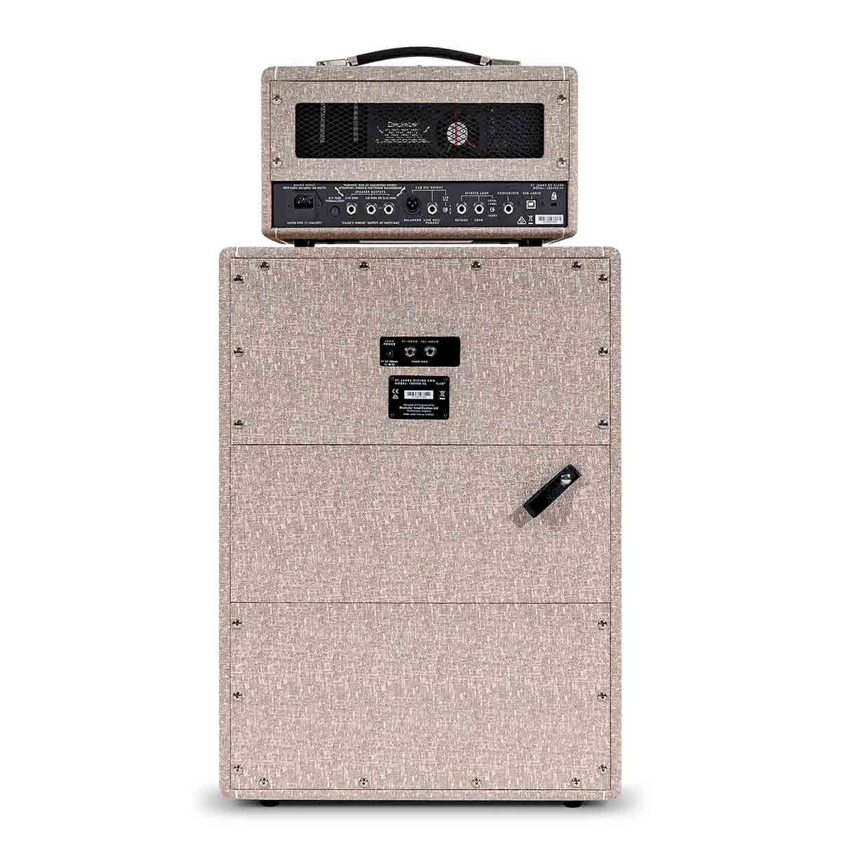 Blackstar St. James 50-Watt Tube Head ve St. James 2 x 12-inch Kabin Bundle (Fawn)