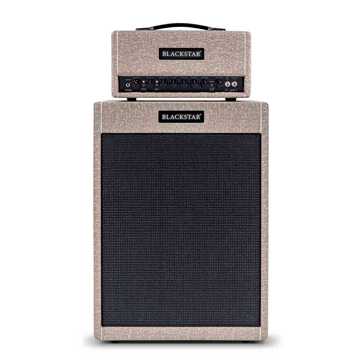 Blackstar St. James 50-Watt Tube Head ve St. James 2 x 12-inch Kabin Bundle (Fawn)