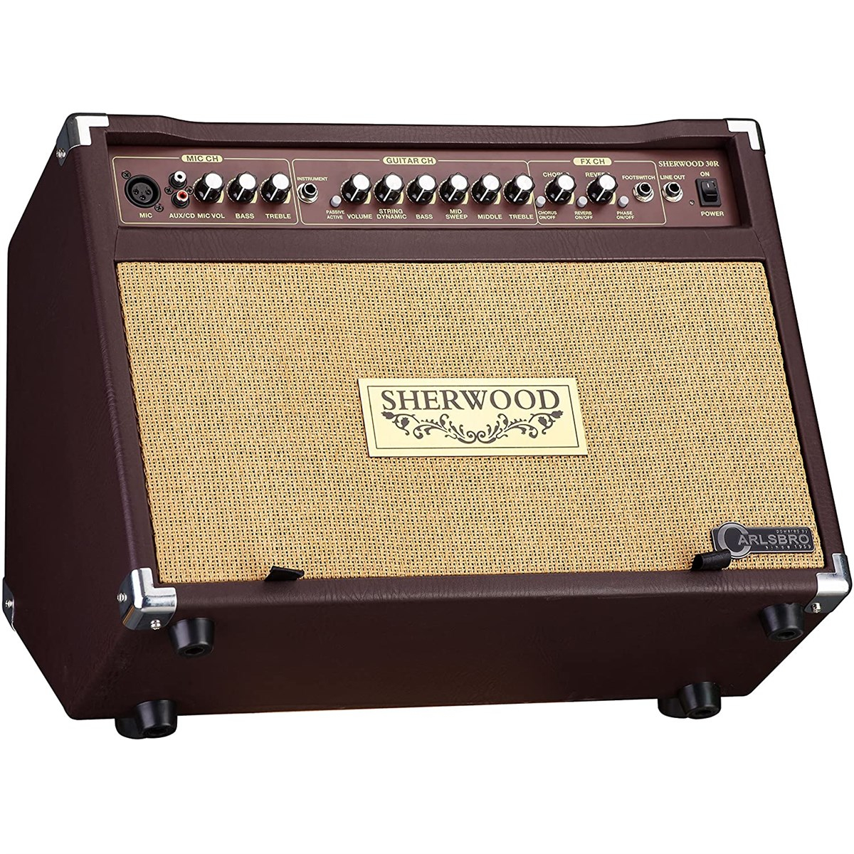 Carlsbro Sherwood30R 30 Watt Akustik Amfi (Reverb)