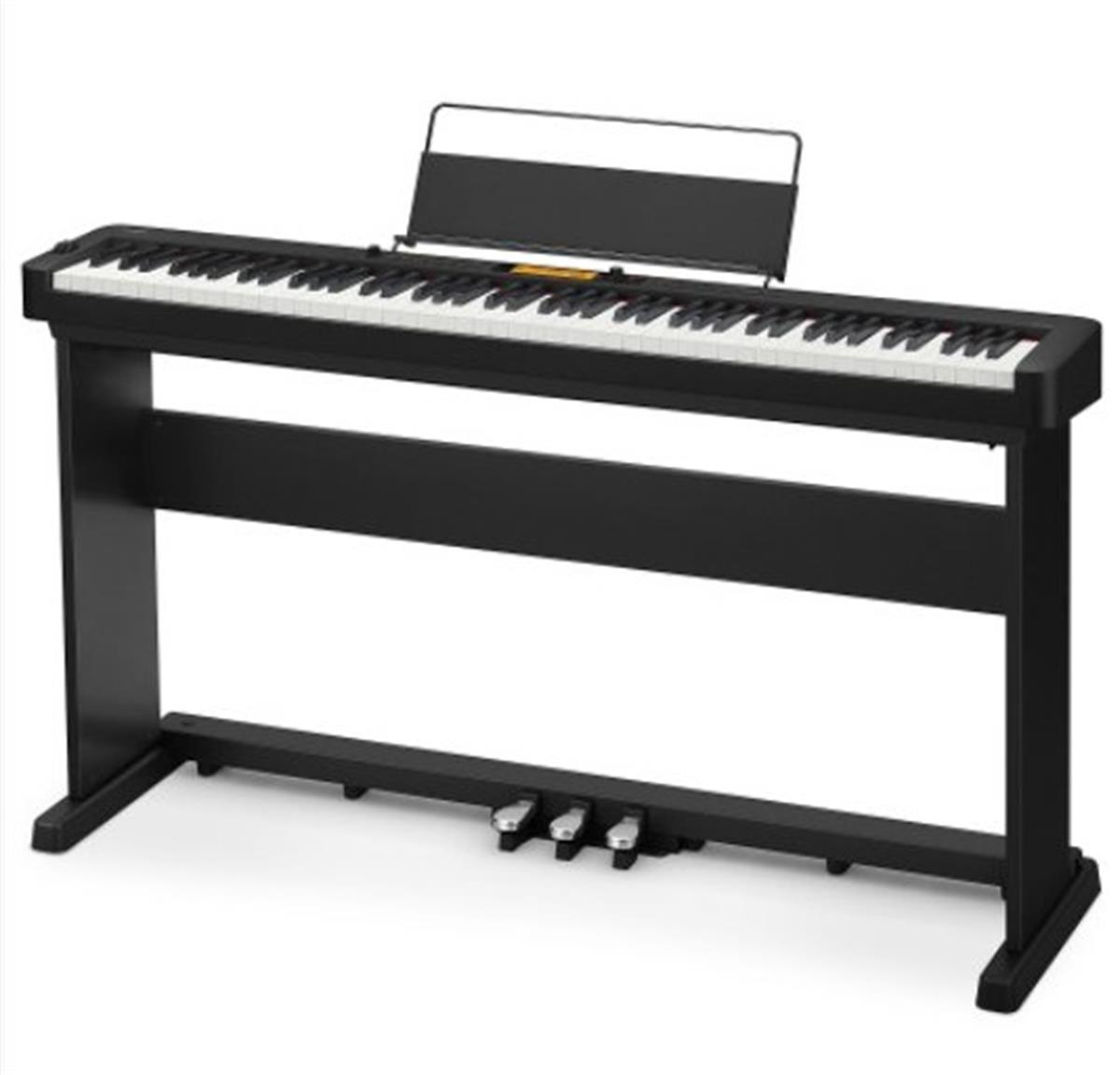 Casio CDP-S160BKC2 Siyah Taşınabilir Dijital Piyano Seti (3-Pedal)