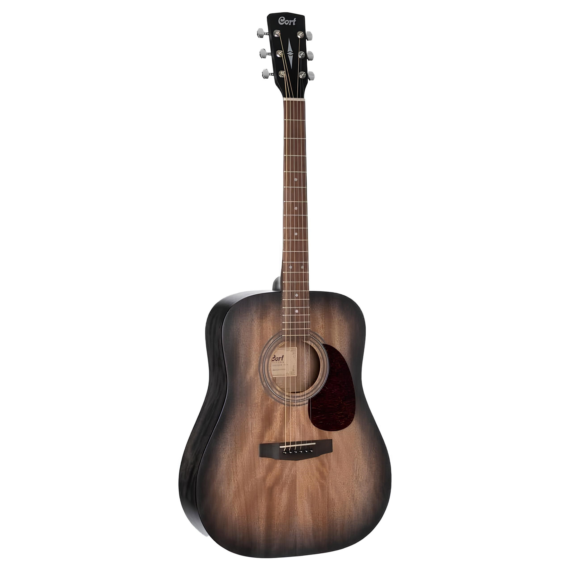 CORT EARTH60M OPTB AKUSTİK GİTAR, OPEN PORE TRANS BLACK BURST