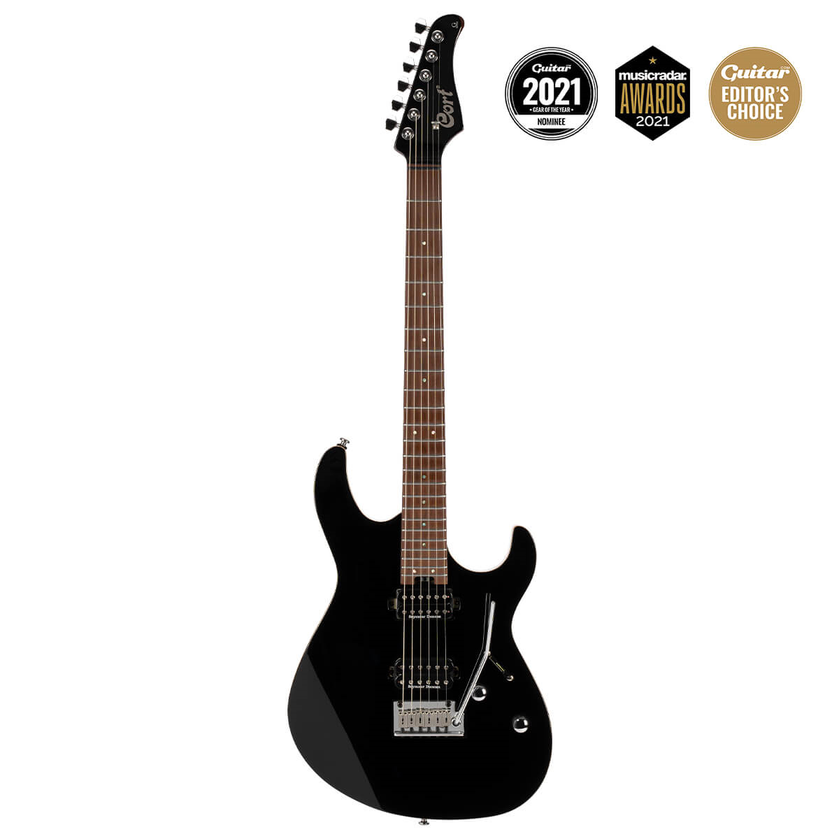 CORT G300PRO BKW ELEKTRO GİTAR KILIFLI
