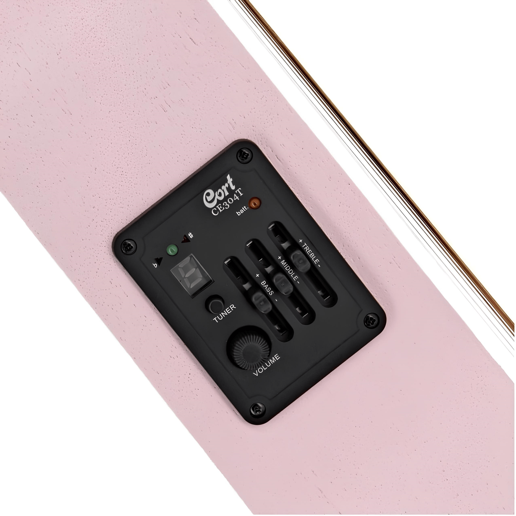CORT JADE CLASSIC PPOP ELEKTRO AKUSTİK GİTAR PASTEL PINK