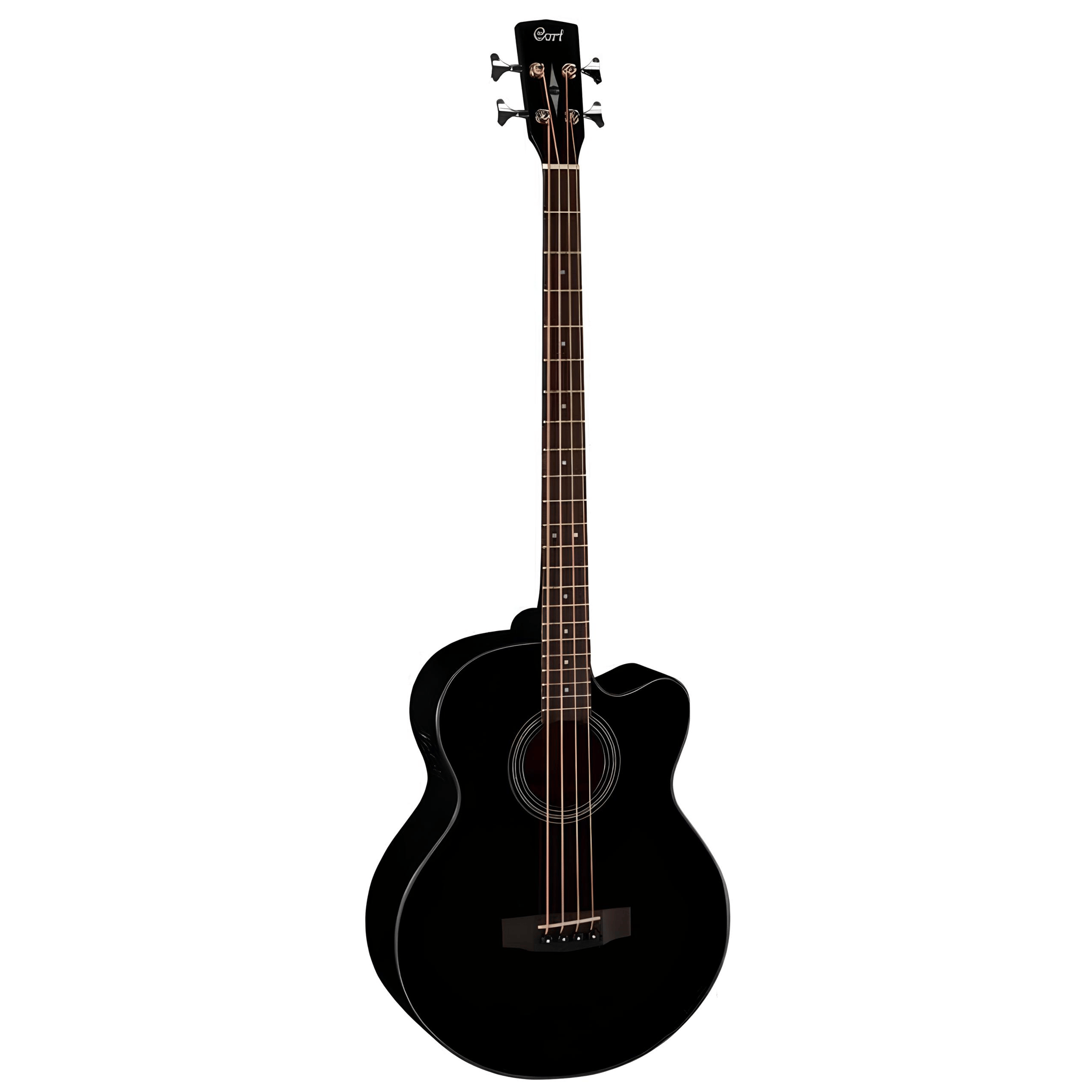 CORT SJB5F-BKW ELEKTRO AKUSTİK BAS GİTAR