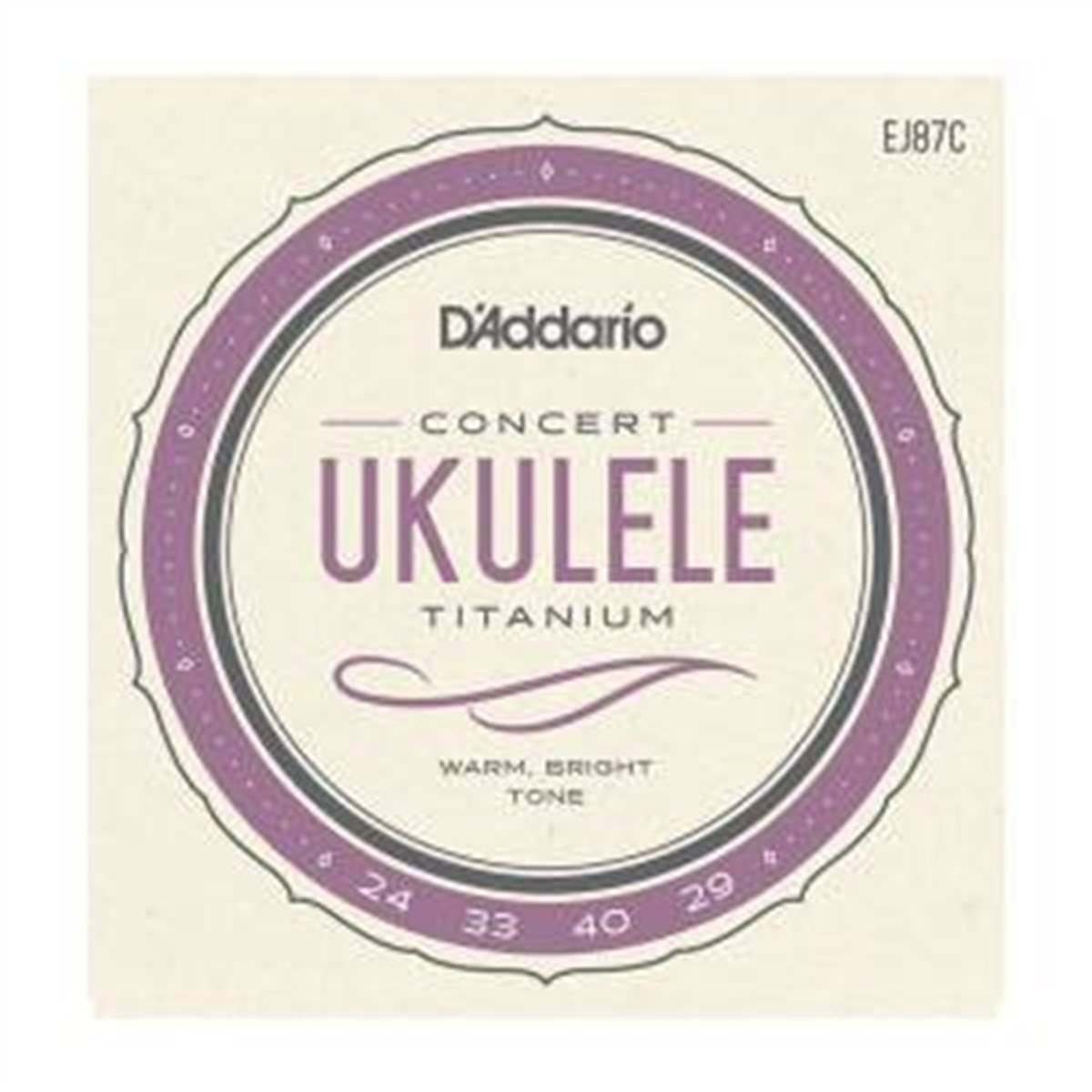 D´Addario EJ87C Concert Ukulele Teli