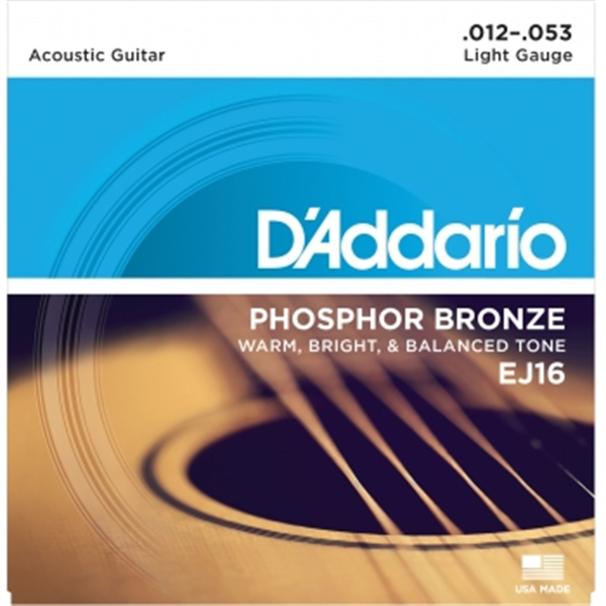 DADDARIO EJ16 Akustik Gitar Teli 012-053
