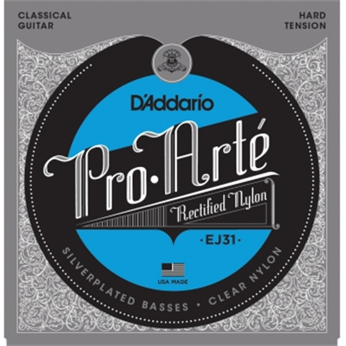 DADDARIO EJ31 KLASİK GİTAR TEL SETİ (4/4) Hard Tension