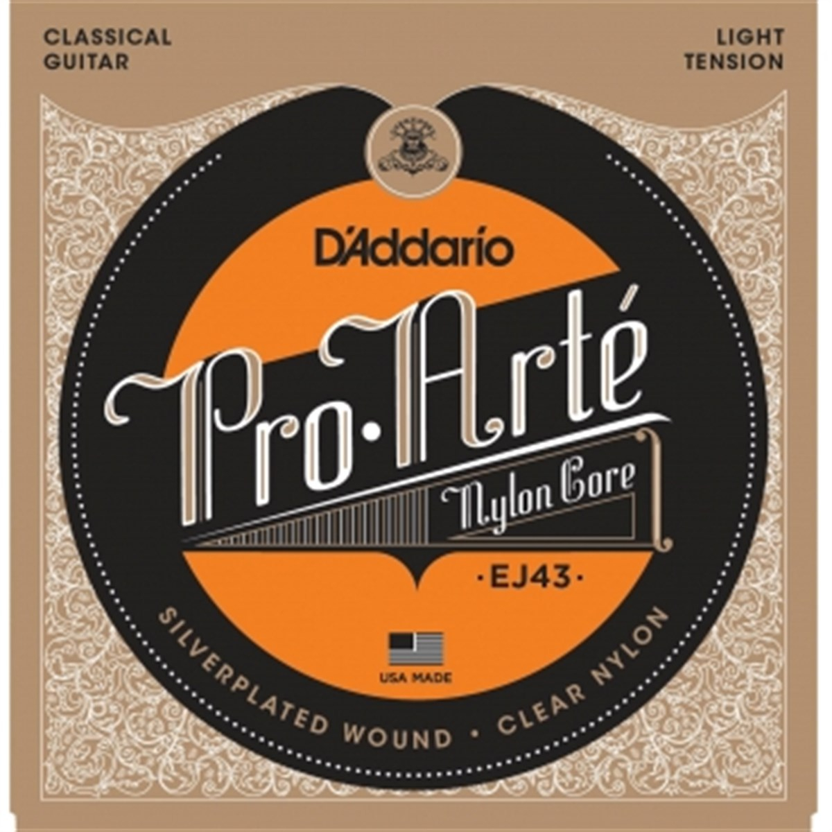 DADDARIO EJ43 KLASİK GİTAR TEL SETİ Light Tension