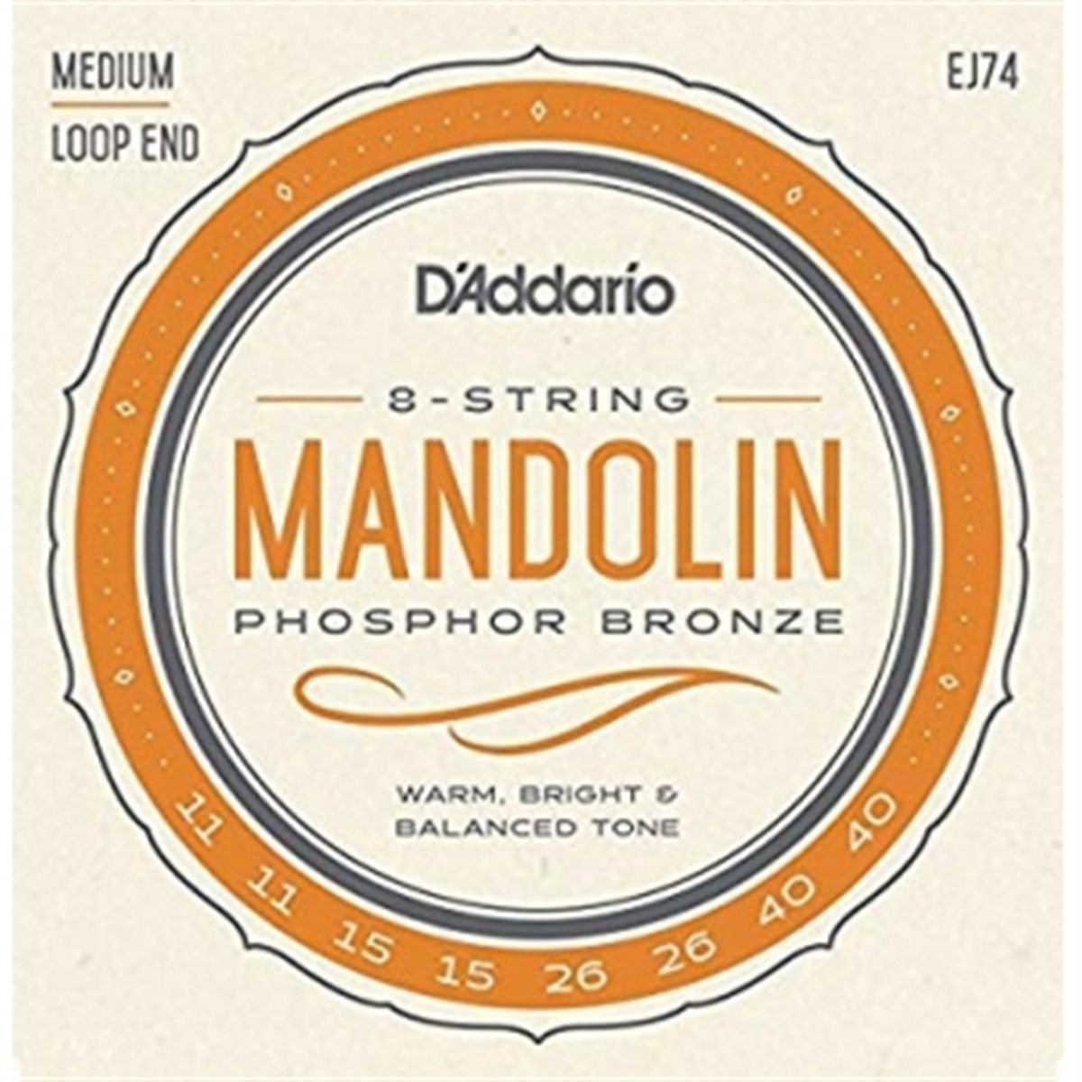 DADDARIO EJ74 MANDOLIN TEL SET