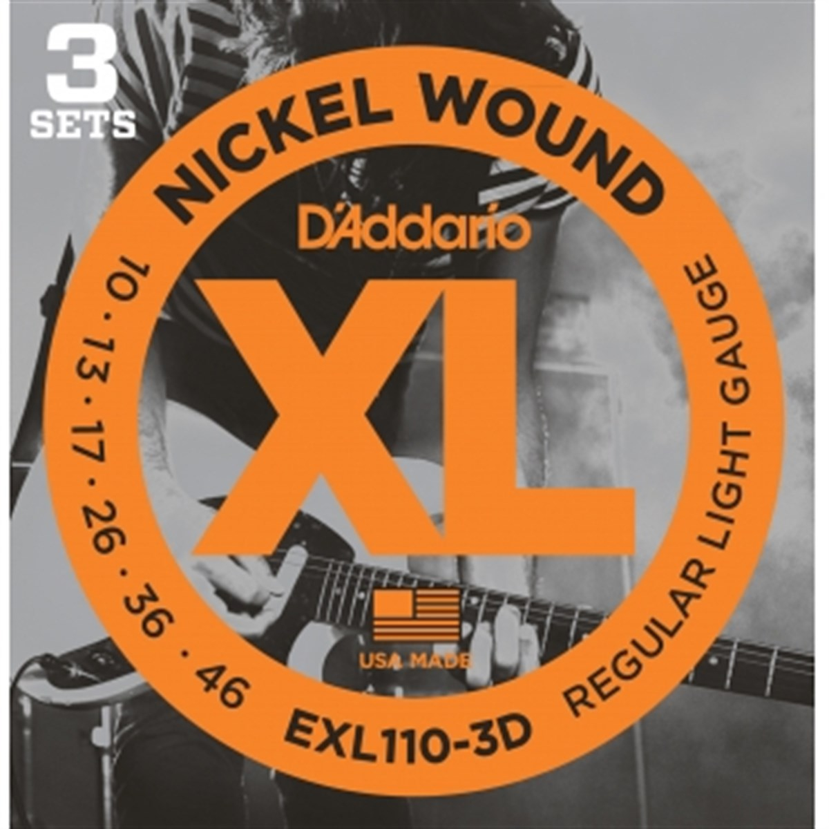 DADDARIO EXL110-3D ELEKTRO GİTAR TEL SETİ 10-46