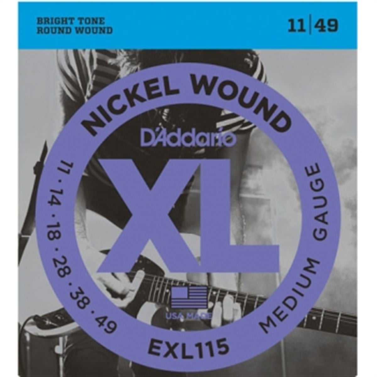 DADDARIO EXL115 ELEKTRO GİTAR TEL SETİ (11-49)
