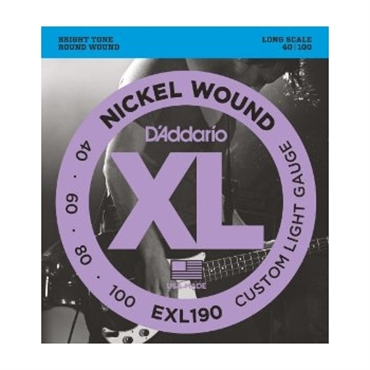 DADDARIO EXL190 BAS GİTAR TEL SETİ 40-100