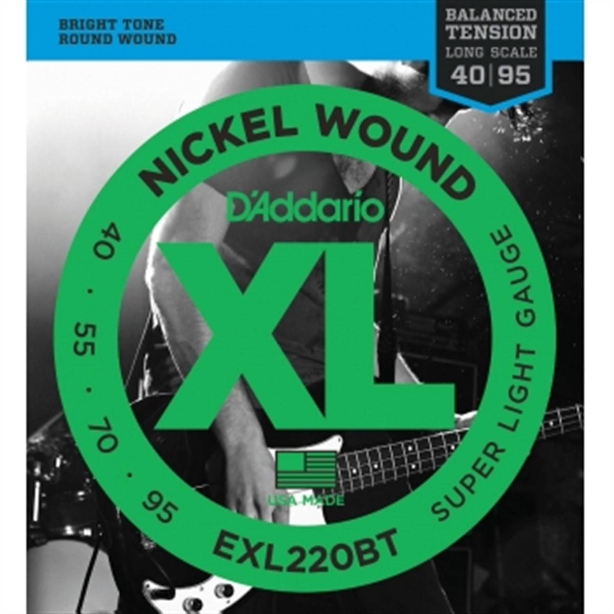 DADDARIO EXL220BT BAS GİTAR TEL SETİ 40-95