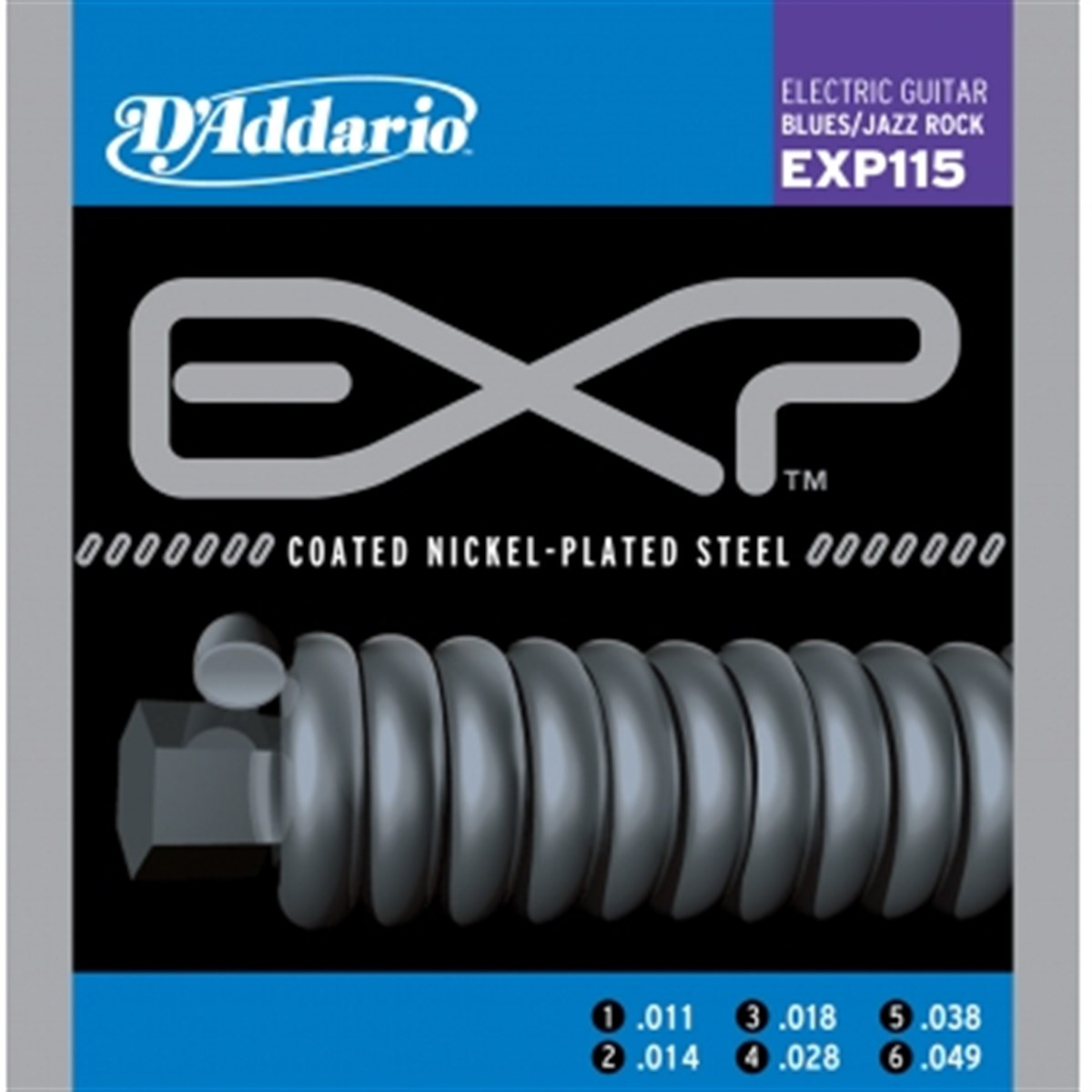 DADDARIO EXP115 ELEKTRO GİTAR TEL SETİ, 11-49
