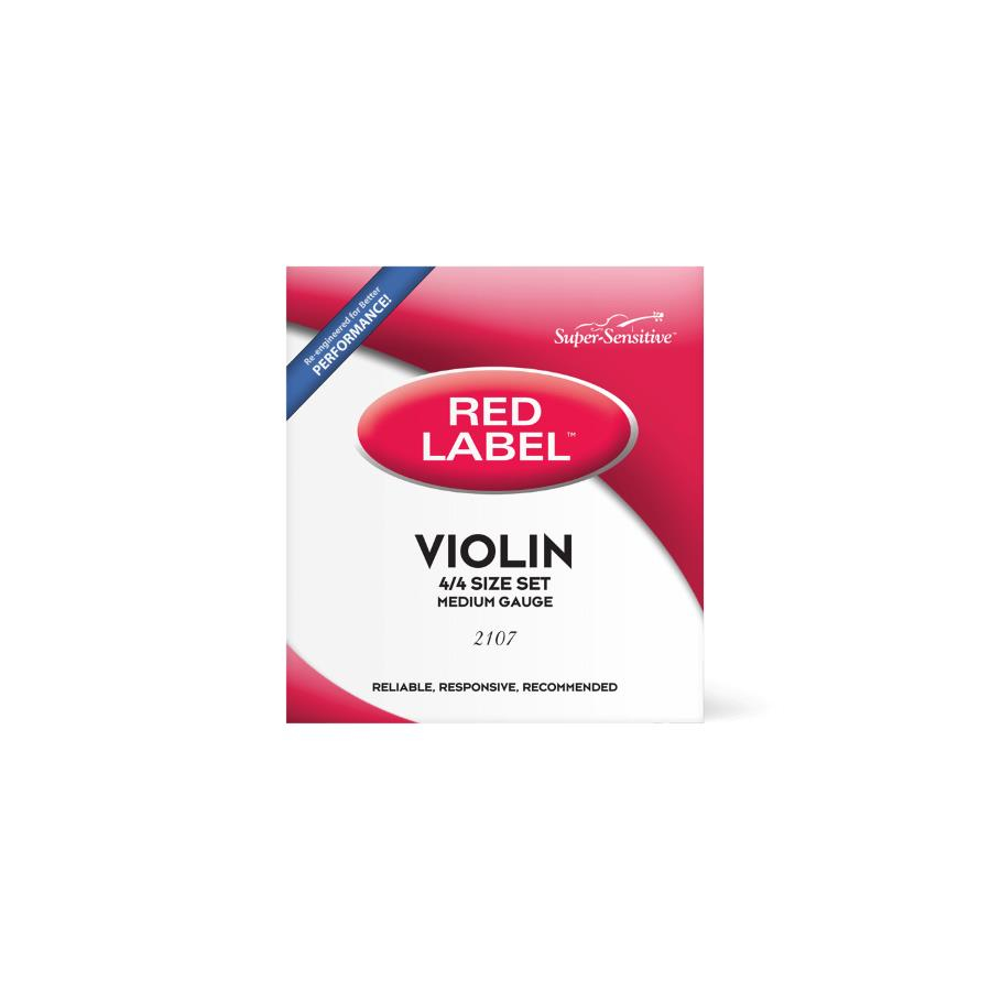 DADDARIO RED LABEL KEMAN TEL SETİ  4/4 MEDIUM TENSION