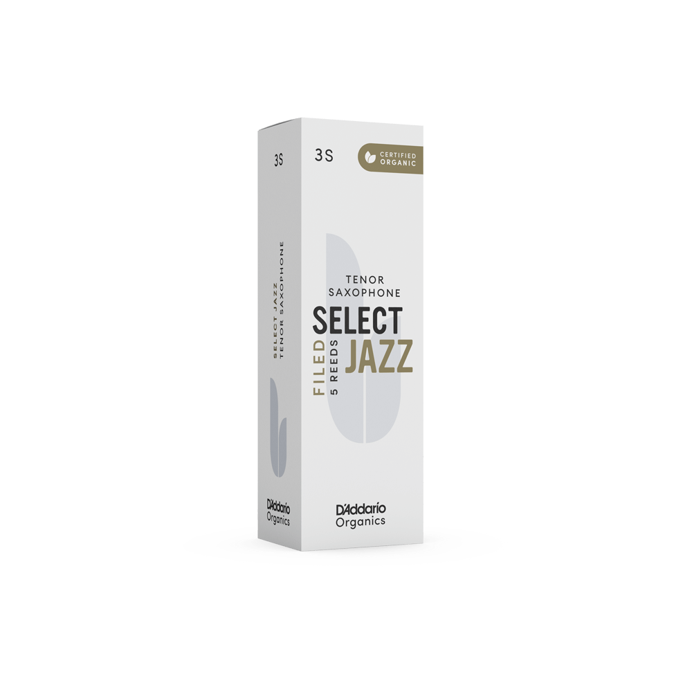 D'Addario Woodwinds Organic Select Jazz Tenor Saksafon Kamışı No:3 Soft